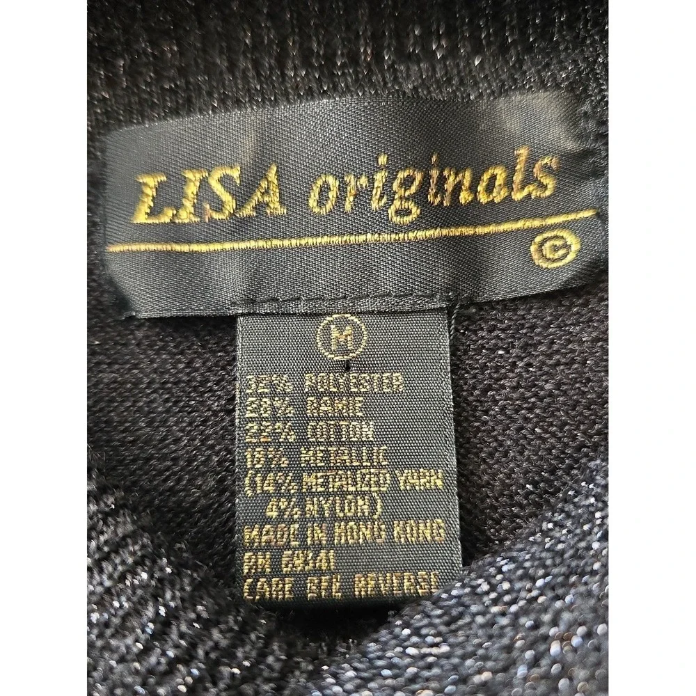 Lisa‎ Originals Womans Long Sleeve Turtlneck Sweater Size Medium